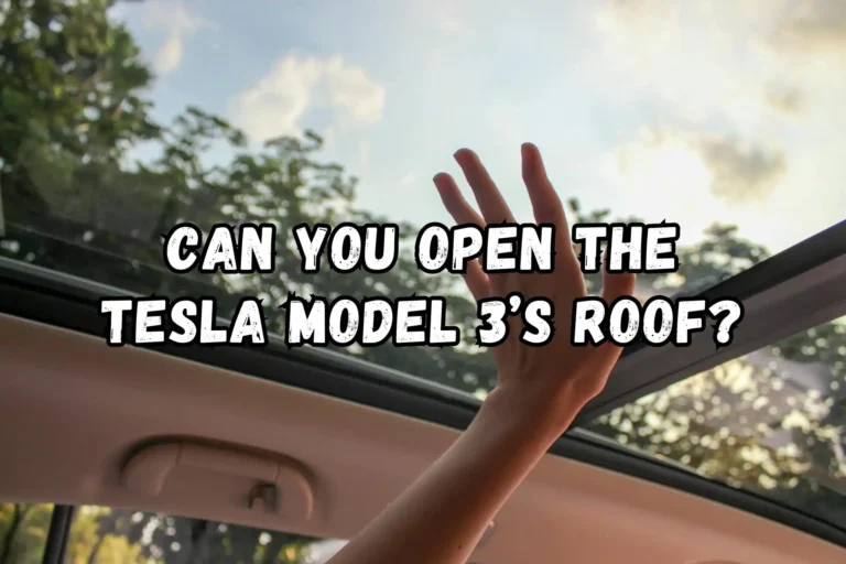 Tesla Model 3 Glass Roof