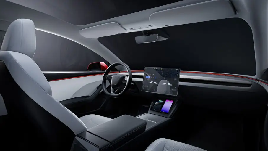 Tesla model 3 interior