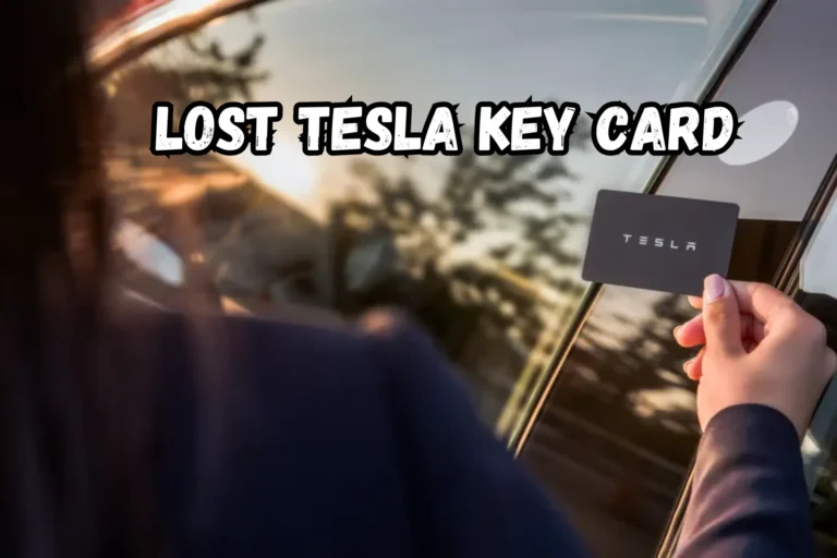 Lost Tesla Key Card