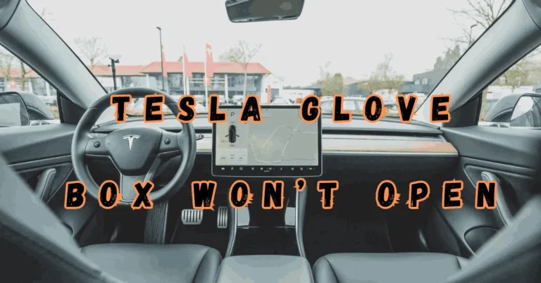 Tesla Glove Box