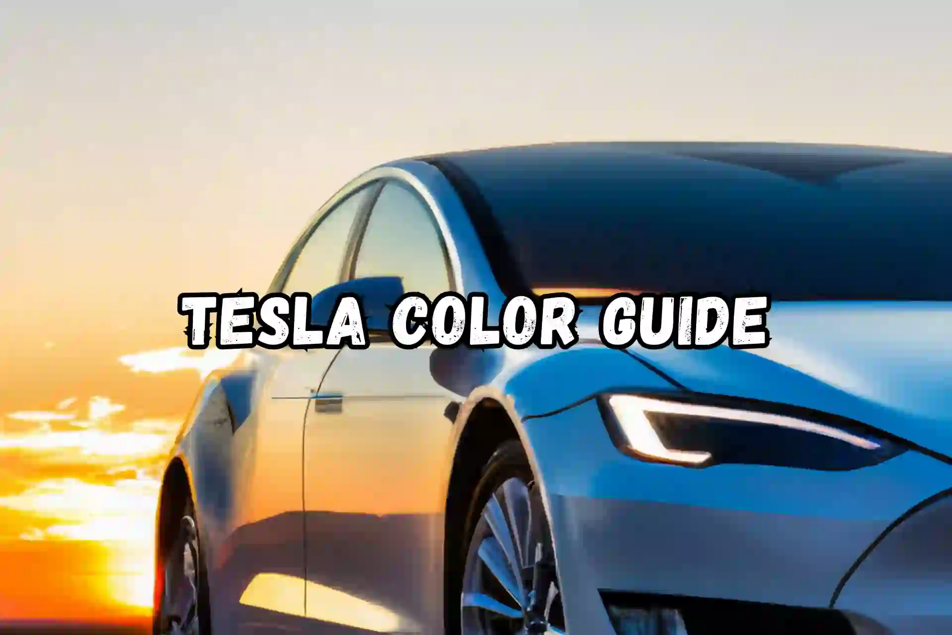 Tesla Colors Guide: All 5 Types - Tespila