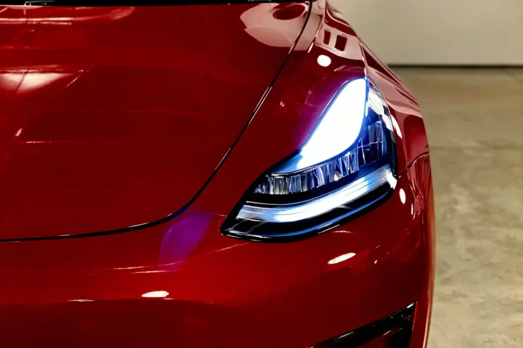 Tesla Model 3 Matrix Headlights