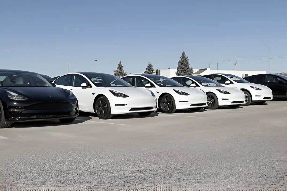 Tesla model S colors