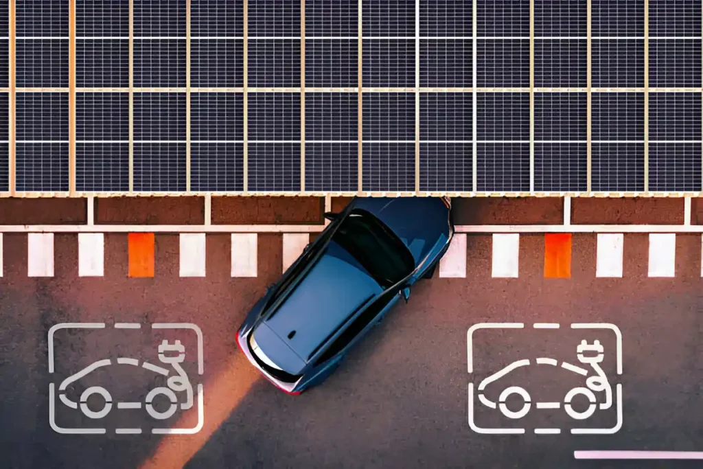 Solar-Powered Ev Charging Stations