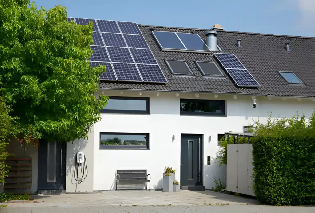 Home Solar EV charging