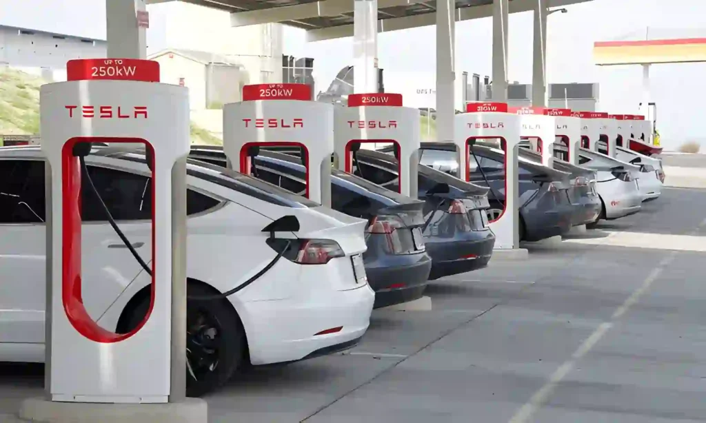 Tesla public charging